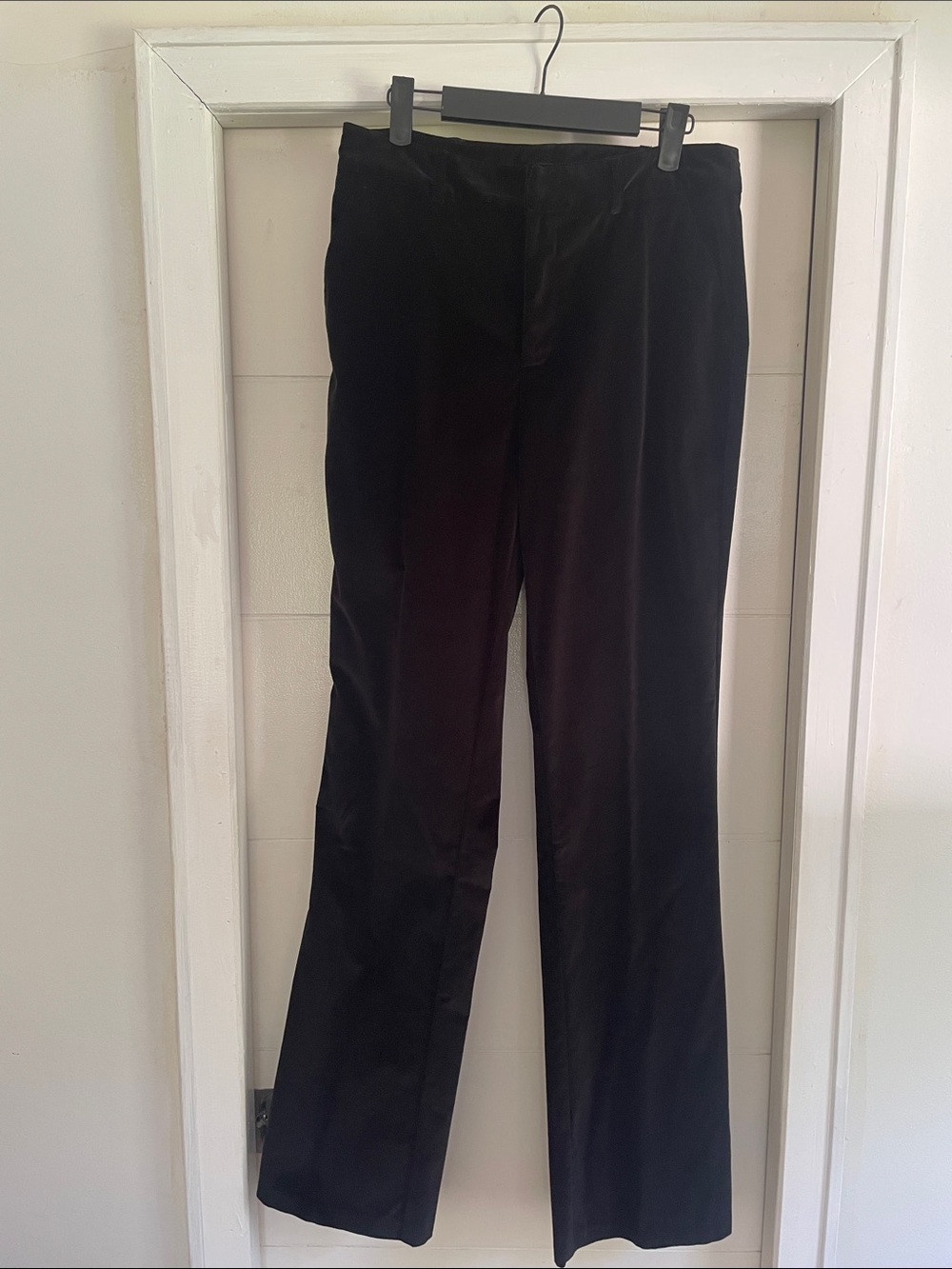 cinq a sept Black velvet Dress Pants
